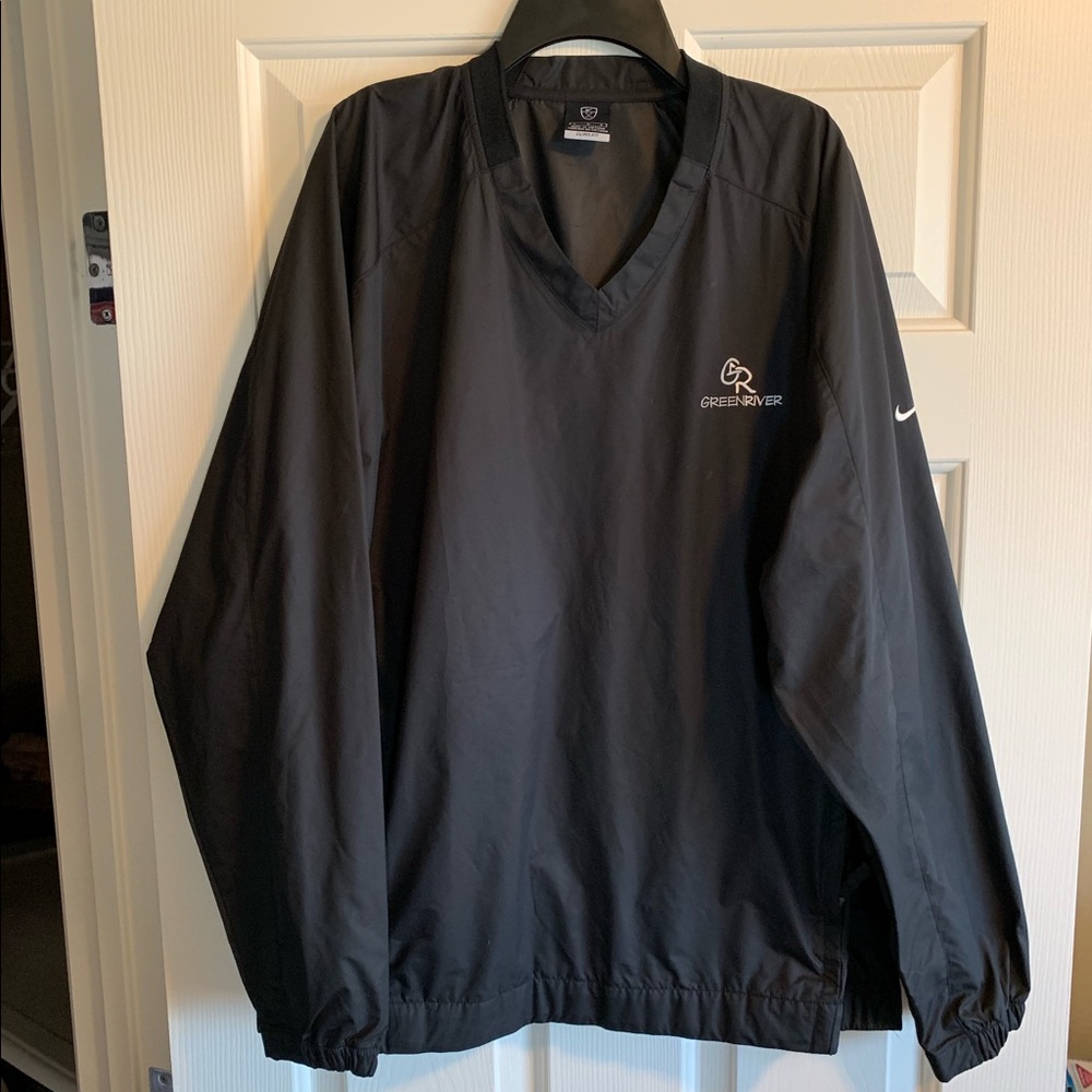 Black Nike Green River Windbreaker Jacket-L